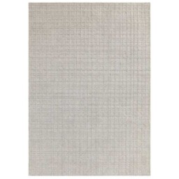 Savannah Greige 120x170cm Rug, Square, Grey Wool Blend - Barker & Stonehouse