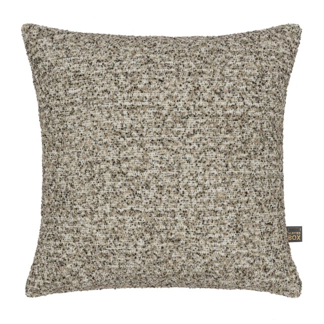 Boucle Natural Outdoor Cushion, Square, Neutral - Barker & Stonehouse