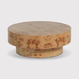 Castile Coffee Table, Round, Neutral Wood - Barker & Stonehouse - thumbnail 1