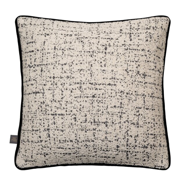Monochrome Boucle Cushion, Square, Neutral - Barker & Stonehouse - image 1