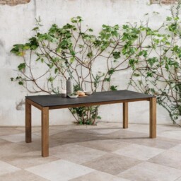 Grenada Dining Table 220Cm, Teak, Neutral - Barker & Stonehouse - thumbnail 1