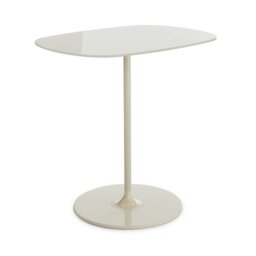 Kartell Thierry Side Table 33x50x50 White Glass - Barker & Stonehouse - thumbnail 3