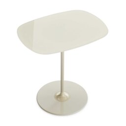 Kartell Thierry Side Table 33x50x50 White Glass - Barker & Stonehouse - thumbnail 4