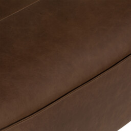 Loma Armless Lounge Chair, Brown Leather - Barker & Stonehouse - thumbnail 5
