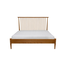 Ercol Salina Kingsize Spindle Headboard Bed, Neutral Wood - Barker & Stonehouse - thumbnail 6