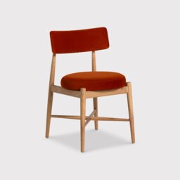G Plan Flora Dining Chair, Orange Wood - Barker & Stonehouse - thumbnail 3