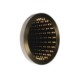 Timothy Oulton Inception Round Medium Mirror, Round Metal - Barker & Stonehouse - thumbnail 3