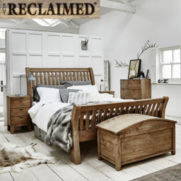 Rye 3 Drawer Bow Front Bedside Table, Neutral Wood - Barker & Stonehouse - thumbnail 2
