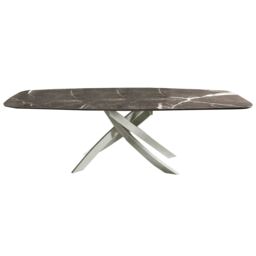Bontempi Artistico Dining Table 250x120cm, Grey Marble - Barker & Stonehouse - thumbnail 2