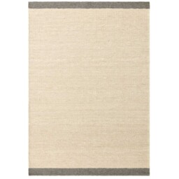 Liora Grey 160x230cm Rug, Square Wool - Barker & Stonehouse