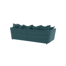 Odyssey Large Split Sofa, Teal Fabric - Barker & Stonehouse - thumbnail 6