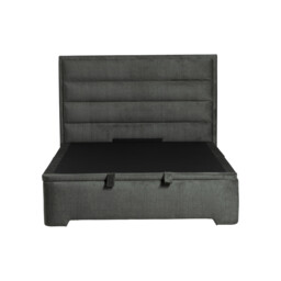 Rothbury Double Ottoman & Horizonal Headboard Bed, Green Fabric - Barker & Stonehouse - thumbnail 4