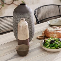 Beach Dining Table 195x95cm, Teak, Neutral - W195cm - Barker & Stonehouse - thumbnail 6