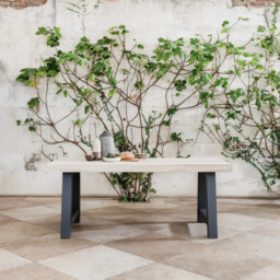 Beach Dining Table 195x95cm, Teak, Neutral - W195cm - Barker & Stonehouse - thumbnail 2