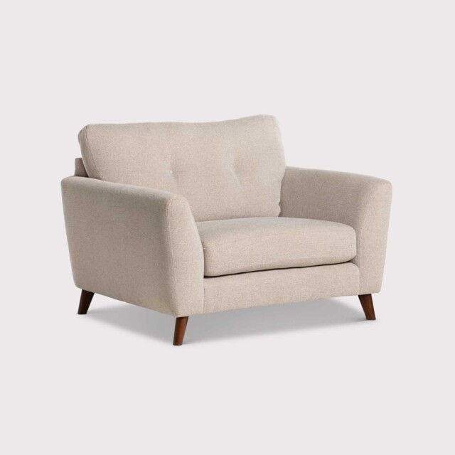 Benton Loveseat Sofa, Neutral Fabric - Barker & Stonehouse - image 1