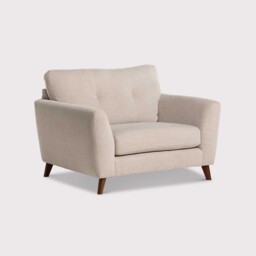 Benton Loveseat Sofa, Neutral Fabric - Barker & Stonehouse