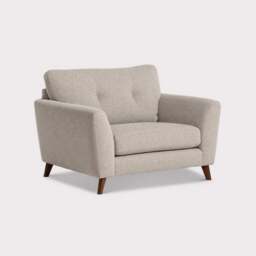 Benton Loveseat Sofa, Neutral Fabric - Barker & Stonehouse