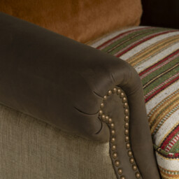 Bertie Armchair, Brown Leather - Barker & Stonehouse - thumbnail 3