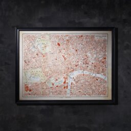 Timothy Oulton Maps London Art Wood - Barker & Stonehouse - thumbnail 2