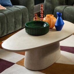 Capella Coffee Table 140x70x40cm, Round, Neutral Wood - Barker & Stonehouse - thumbnail 3