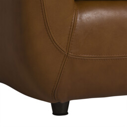 Pelle 2.5 Small Seater Sofa, Brown Leather - Barker & Stonehouse - thumbnail 5