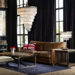 Timothy Oulton Viscount William Sofa 3 Seater, Brown Leather - Barker & Stonehouse - thumbnail 2