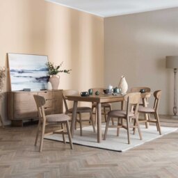 Lathan Extending Dining Table 140/190X76X90Cm, Wood - Barker & Stonehouse - thumbnail 2