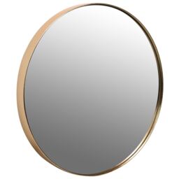 Gold Rim Mirror, Round Metal - Barker & Stonehouse - thumbnail 2