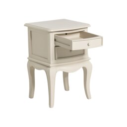 Calista 2 Drawer Bedside Table, White Wood - Barker & Stonehouse - thumbnail 6