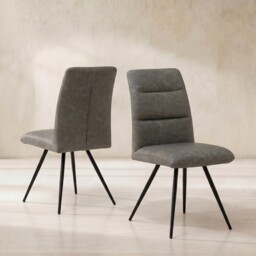 Pauli Dining Chair, Grey - Barker & Stonehouse - thumbnail 1