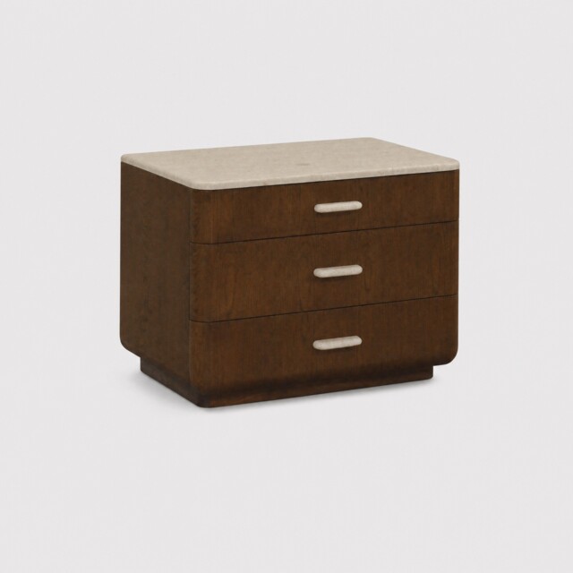 Jemima Bedside Table, Oak Wood - Barker & Stonehouse - image 1