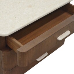 Jemima Bedside Table, Oak Wood - Barker & Stonehouse - thumbnail 6