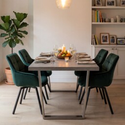 Halmstad Dining Table 200Cm, Grey Concrete Effect - W200cm - Barker & Stonehouse - thumbnail 3