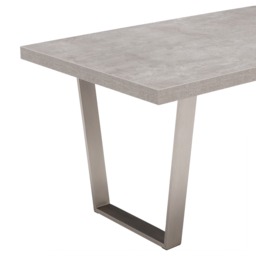 Halmstad Dining Table 200Cm, Grey Concrete Effect - W200cm - Barker & Stonehouse - thumbnail 6
