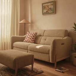 Ercol Bronte Large Recliner Recliner Sofa Fabric - Barker & Stonehouse - thumbnail 2
