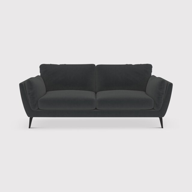 Boone 3 Seater Sofa, Grey Fabric - Barker & Stonehouse - image 1