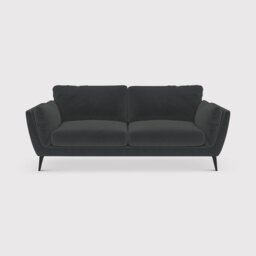 Boone 3 Seater Sofa, Grey Fabric - Barker & Stonehouse