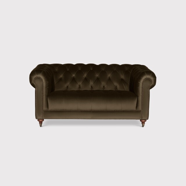 Ullswater 2 Seater Chesterfield Sofa, Green Velvet - Barker & Stonehouse - image 1
