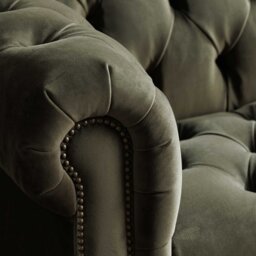 Ullswater 2 Seater Chesterfield Sofa, Green Velvet - Barker & Stonehouse - thumbnail 3
