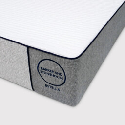 Estella Super King Size Mattress 180x200cm, White Fabric - Barker & Stonehouse - thumbnail 1