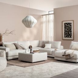 Lomax 1 Arm Medium Modular Sofa Lhf, Neutral Fabric - Barker & Stonehouse - thumbnail 2