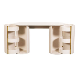Lucia Dressing Table, Neutral Wood - Barker & Stonehouse - thumbnail 4