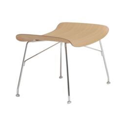 Kartell Smartwood Footstool, Neutral - Barker & Stonehouse