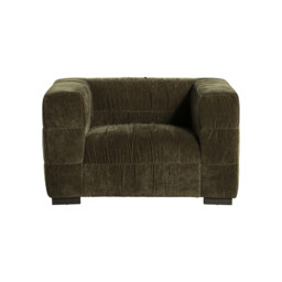 Vercelli 1 Seater Armchair, Green Fabric - Barker & Stonehouse - thumbnail 3