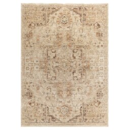 Elaris Abstract Rust 160x240cm Rug, Square, Orange Polyester - Barker & Stonehouse
