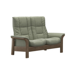 Stressless Windsor 2 Seater Recliner Sofa, Grey Leather - Barker & Stonehouse - thumbnail 2