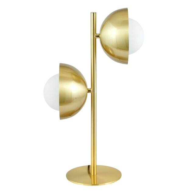 Brass Orb Table Lamp, Gold Metal - Barker & Stonehouse - image 1