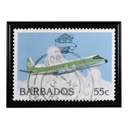 Timothy Oulton Barbados Plane Stamp Art, Black Wood - Barker & Stonehouse