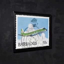 Timothy Oulton Barbados Plane Stamp Art, Black Wood - Barker & Stonehouse - thumbnail 2