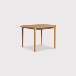 G Plan Winchester 130-170Cm Extending Dining Table, Round, Oak Wood - Barker & Stonehouse